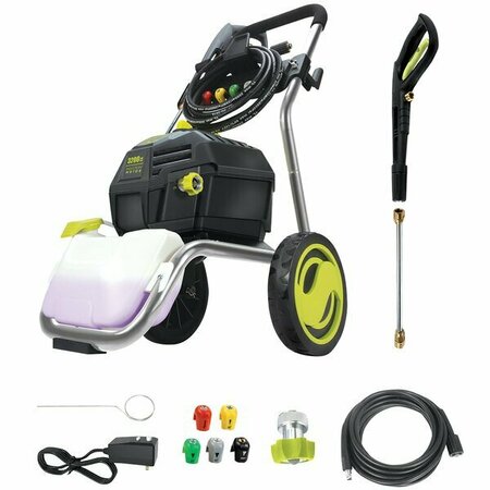 SUN JOE SPX4800 High Performance Brushless Corded Electric Pressure Washer - 3200 PSI; 1.3 GPM 200SPX4800